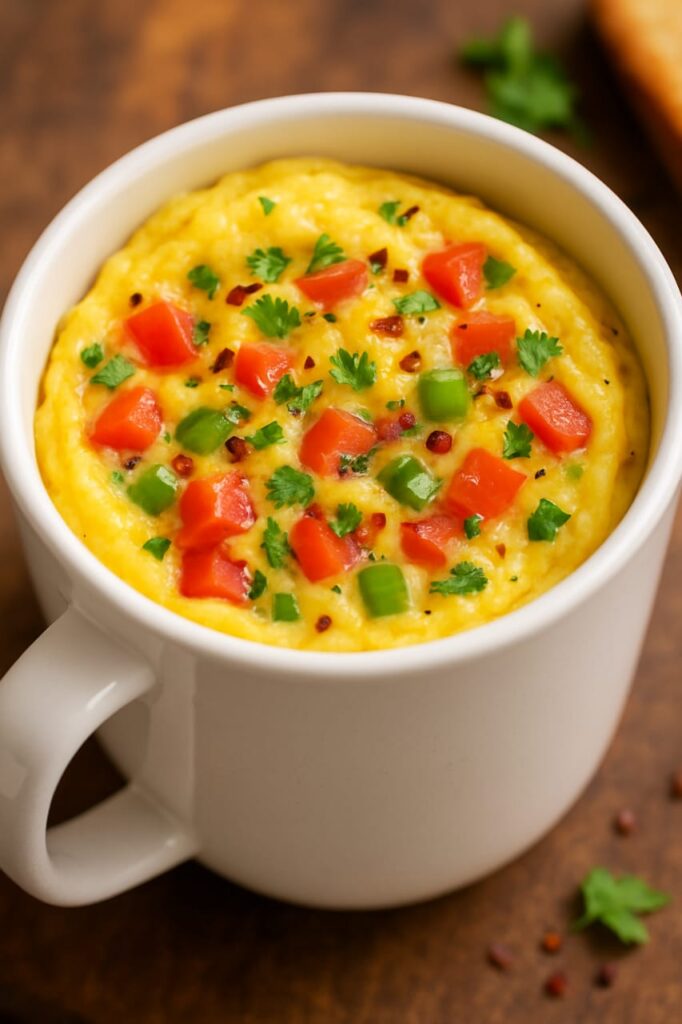 mug omelette