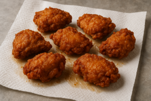 fried chicken pieces