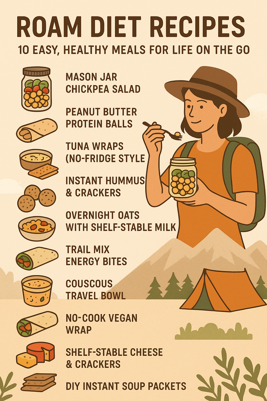 Roam diet recipes