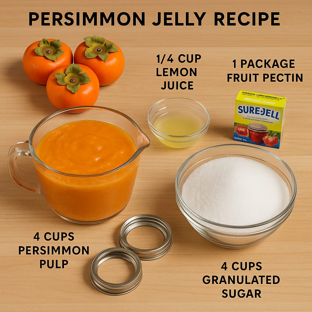 ingridents persimmon